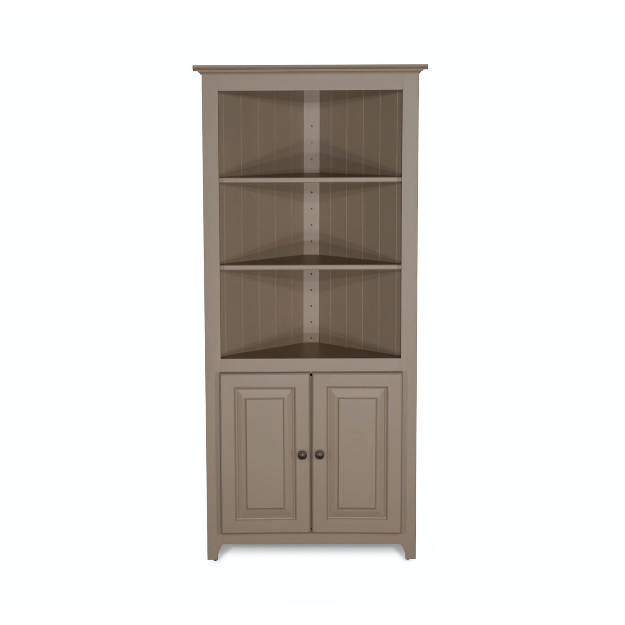 Pine Corner Cabinet