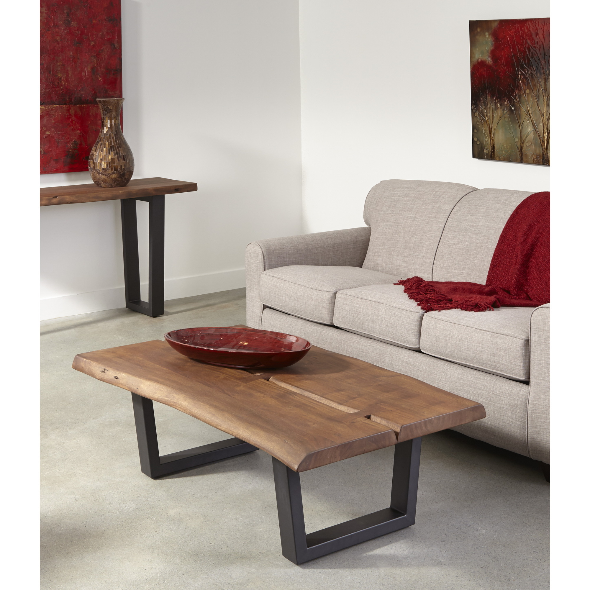 Sequoia Light Brown Cocktail Table