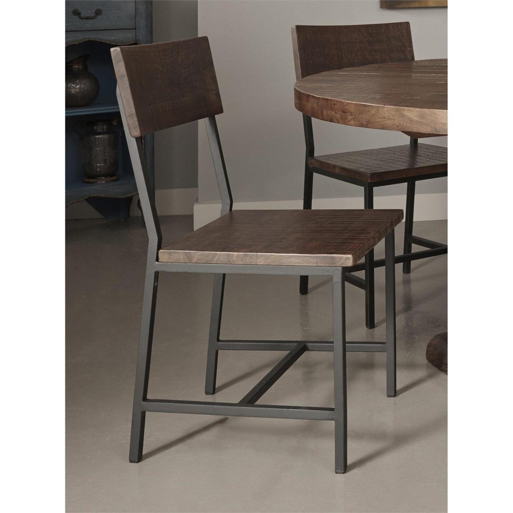 Woodbridge Chair w/ Metal Base Chair