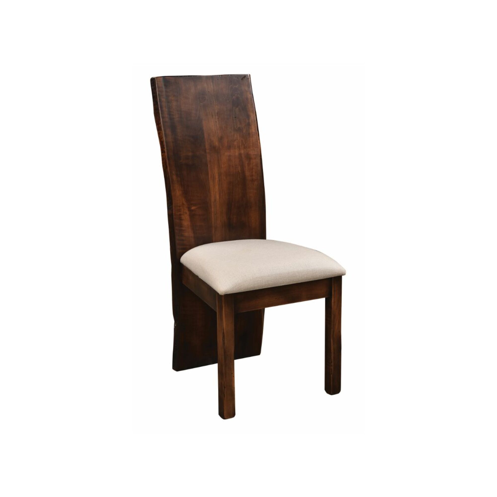 Abbington Side Chair W/ Live Edge Back