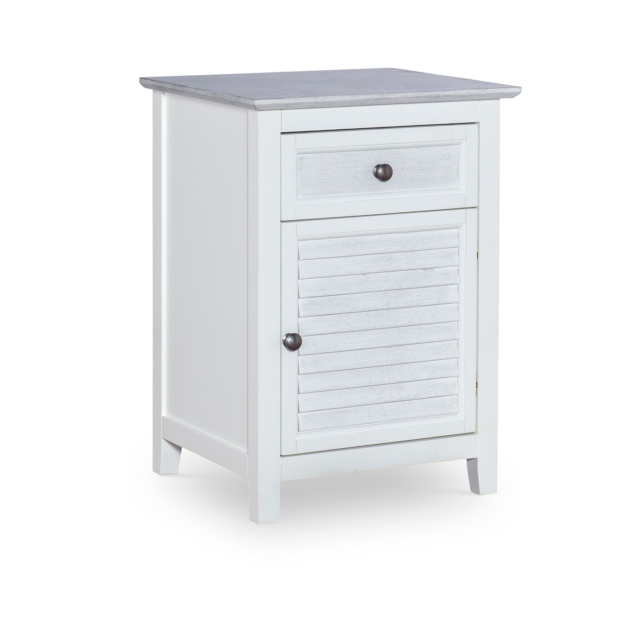 High Tide 1 Drawer / Door Nightstand