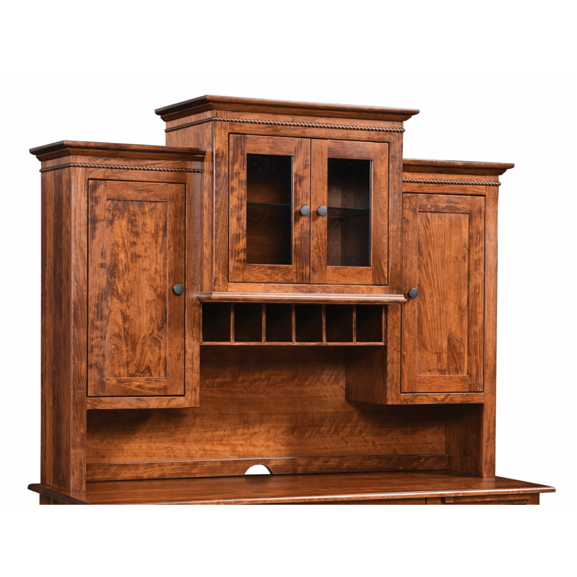 62″ Canted Hutch Top