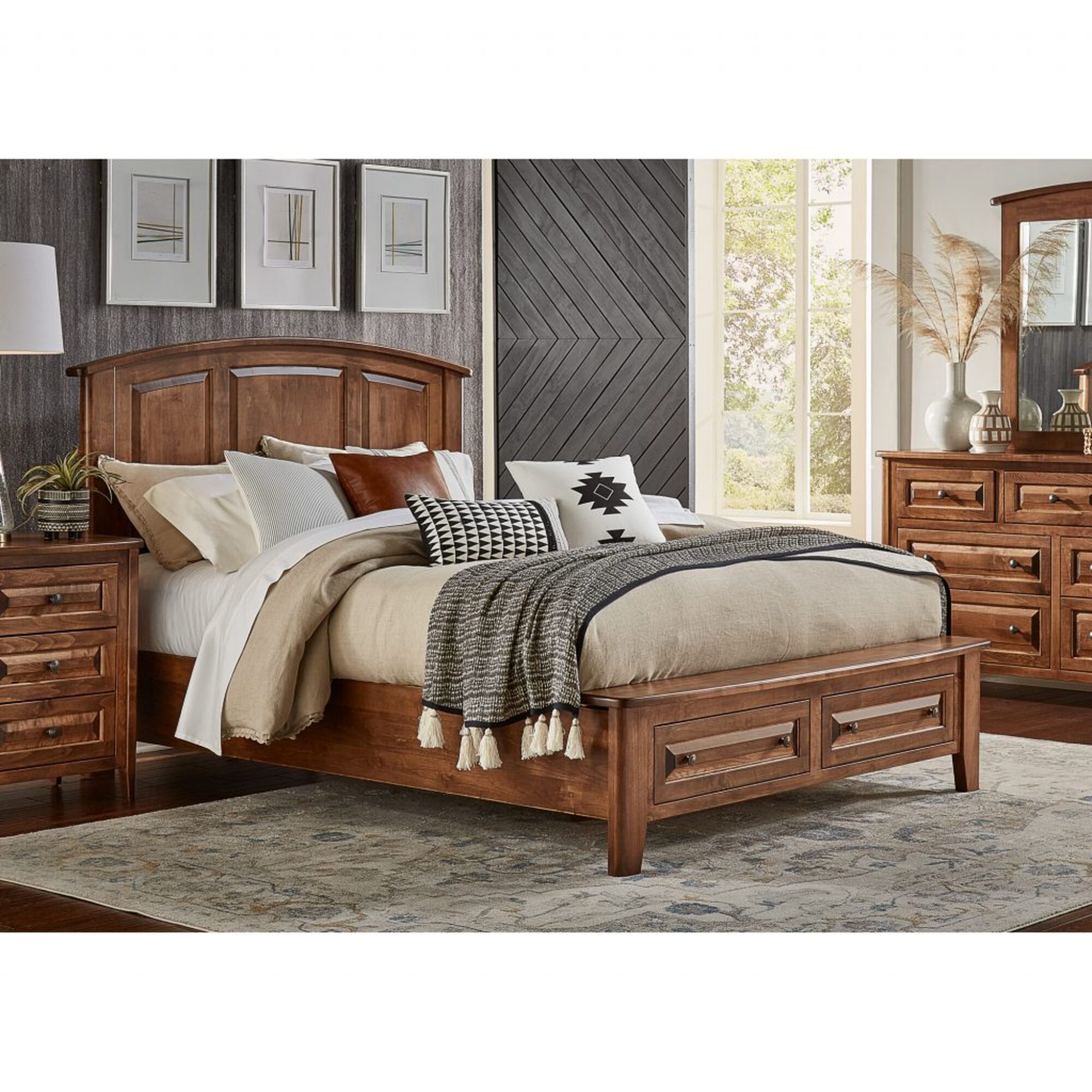 Carson Bed - Footboard Storage