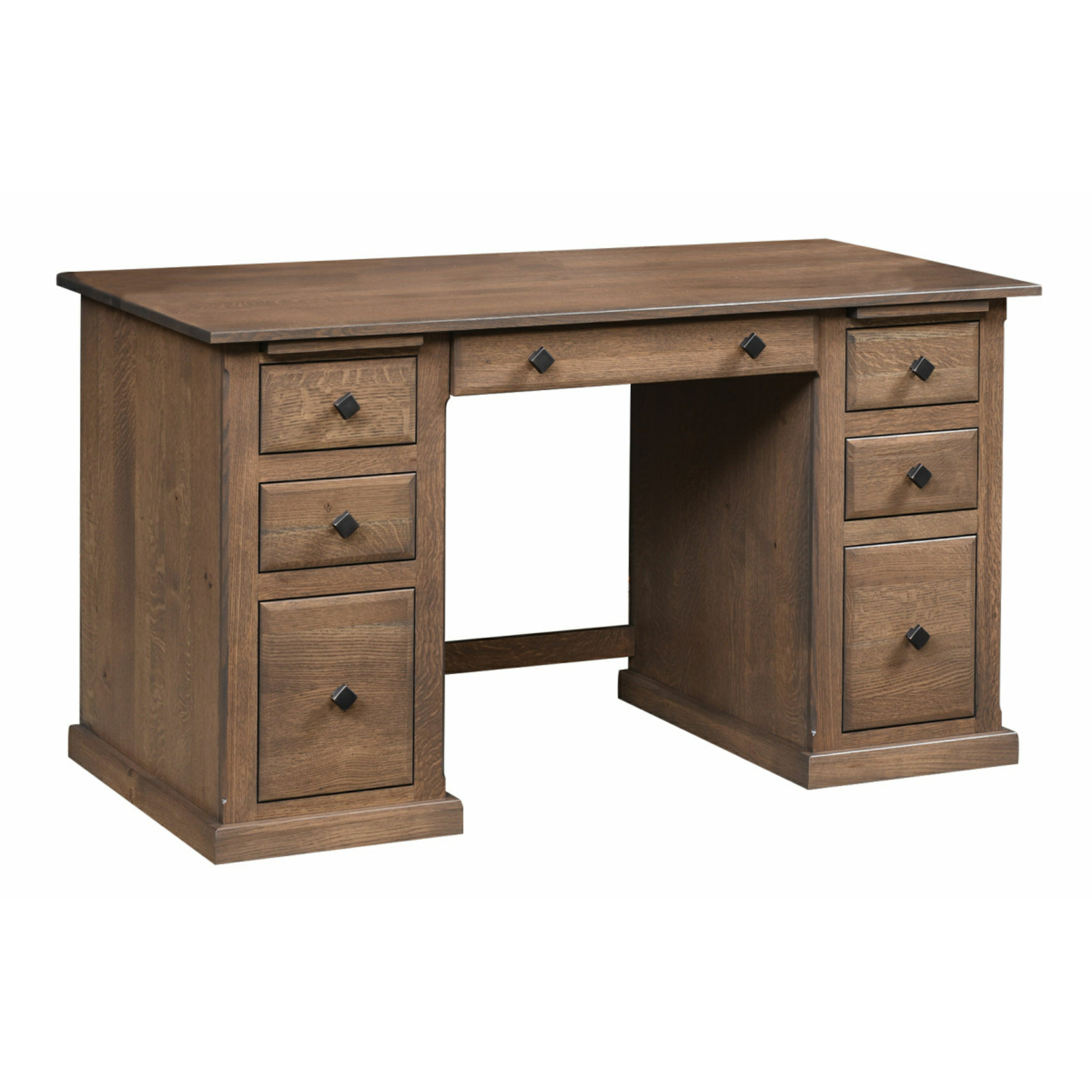 Salem Double Pedestal Credenza Desk